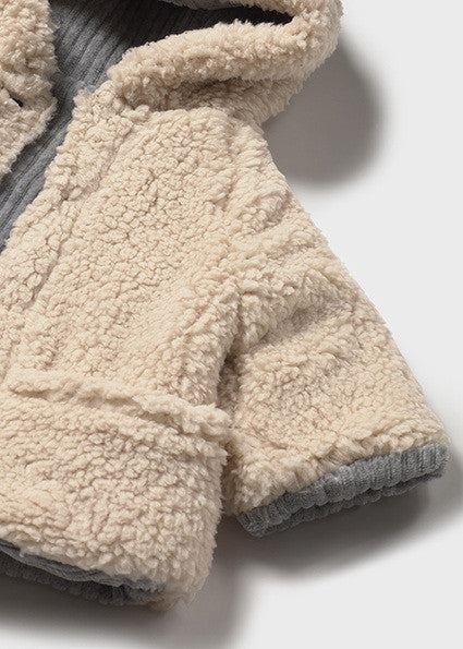 Abrigo Reversible Borrego 2 Colores Disponibles