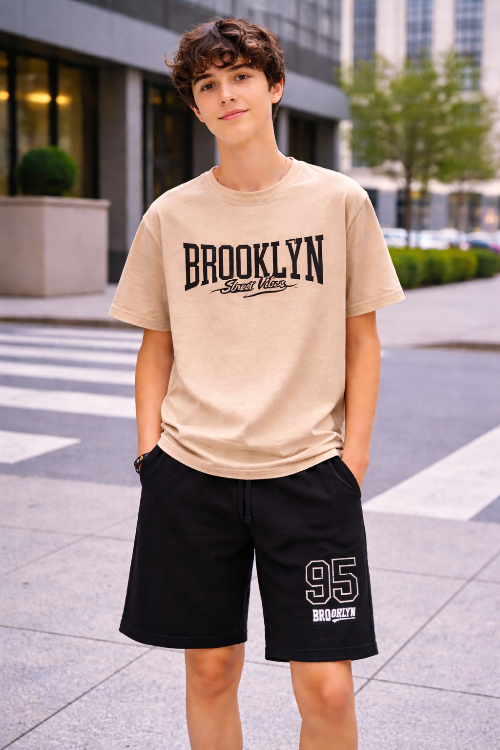 Bermudas algodón chico Brooklyn