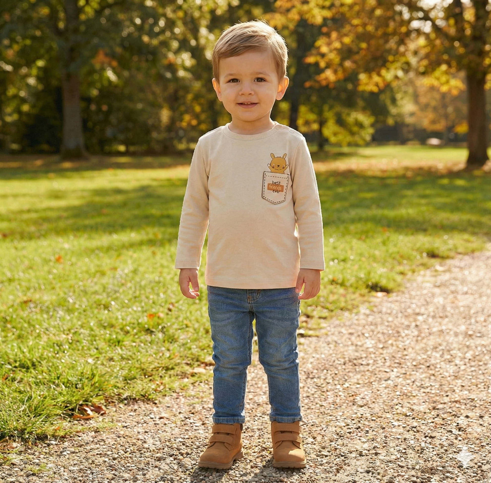 Camiseta Manga Larga Cuello Caja