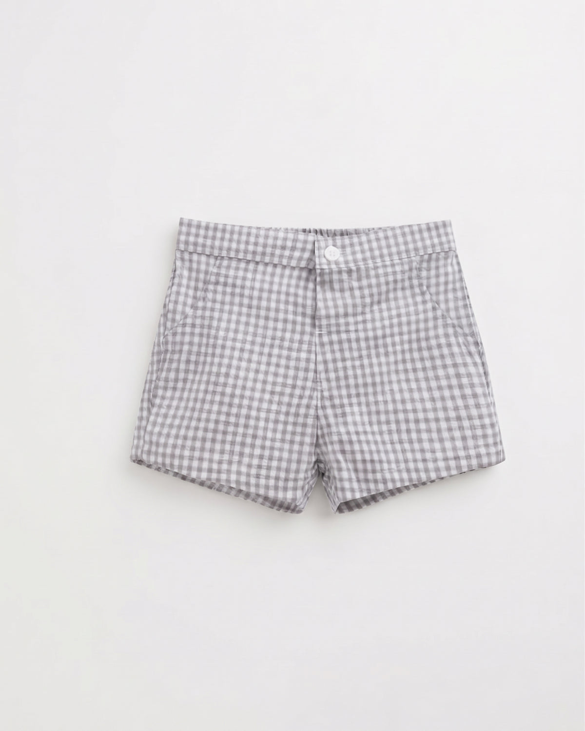 Pantalón Corto Cuadros Bebé Niño