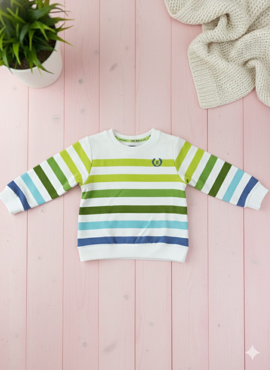 Sudadera Rizo Raya  Bebé Niño