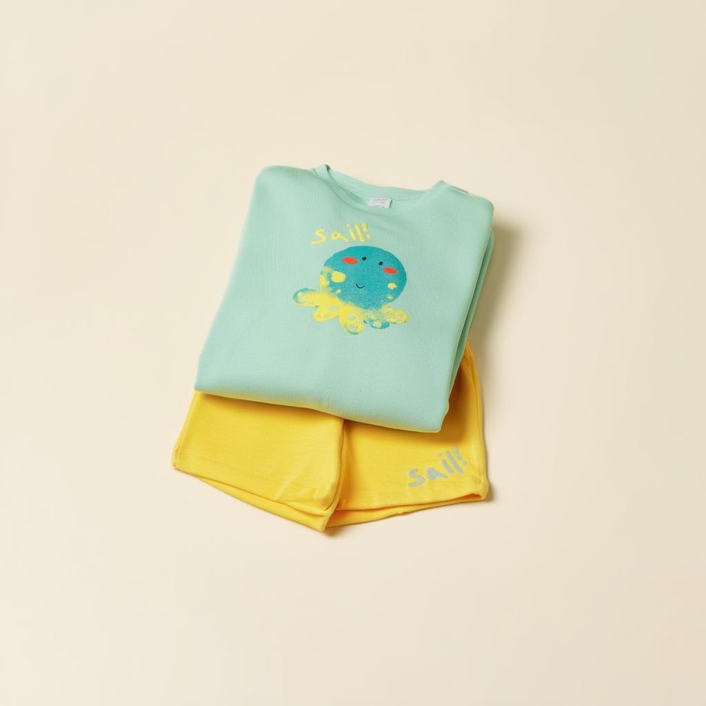 Conjunto Bebé Pulpo Sail