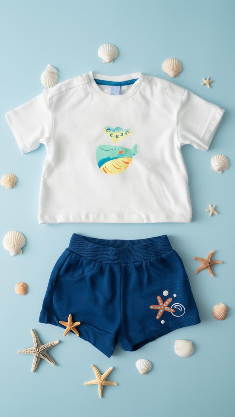 Conjunto Bebé Oceano Unisex