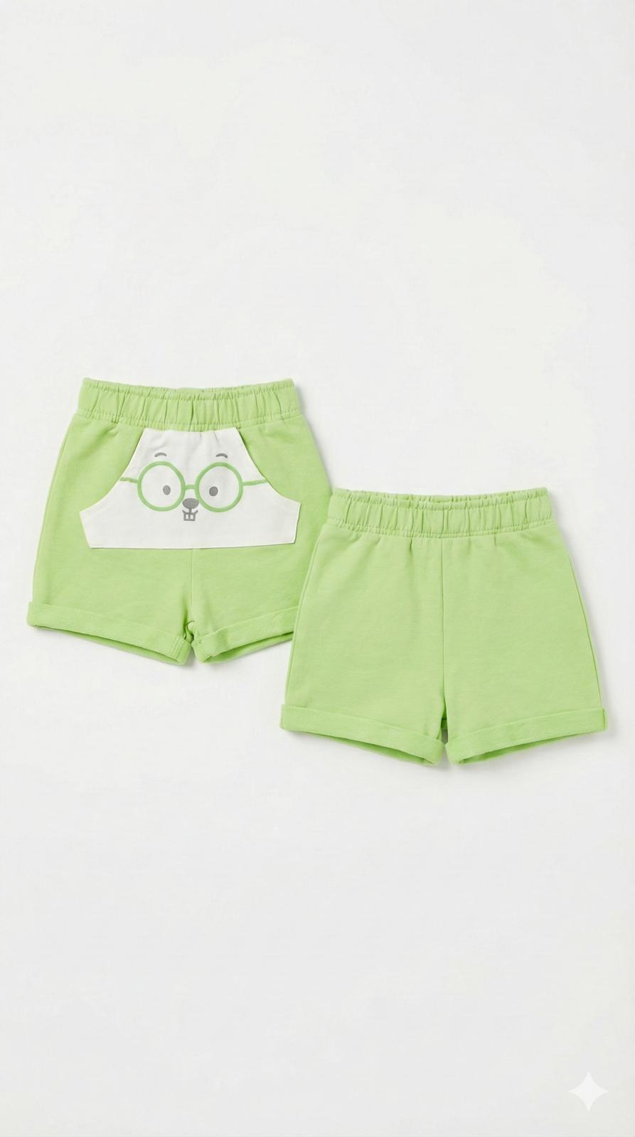 Bermuda De Punto De Bebé Niño