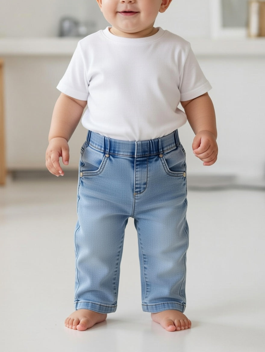 Pantalón Vaquero Largo Bebé Niño