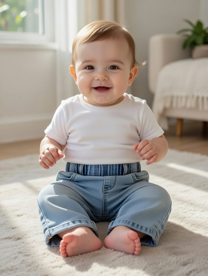 Pantalón Vaquero Largo Bebé Niño