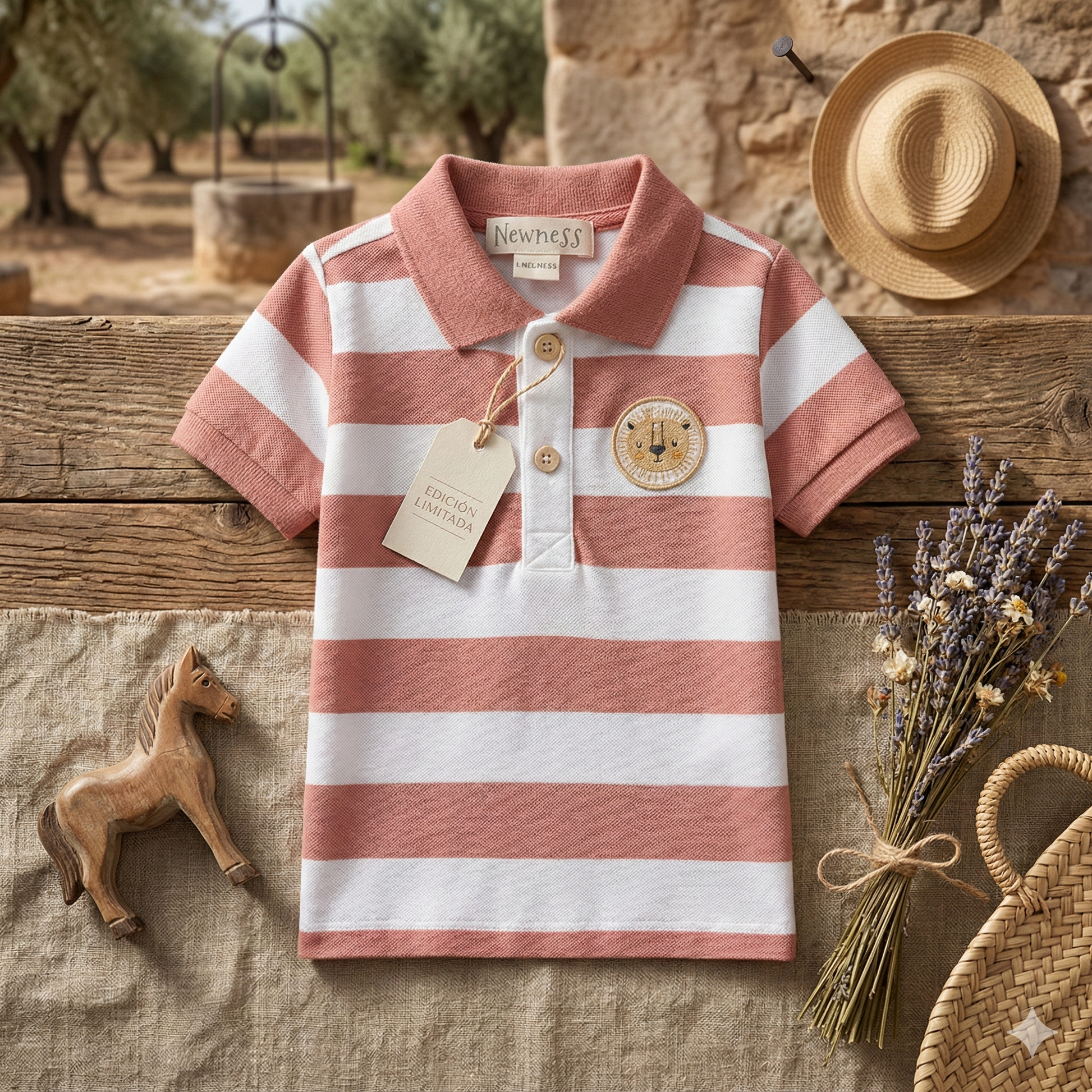 Polo Manga Corta de Bebé Niño