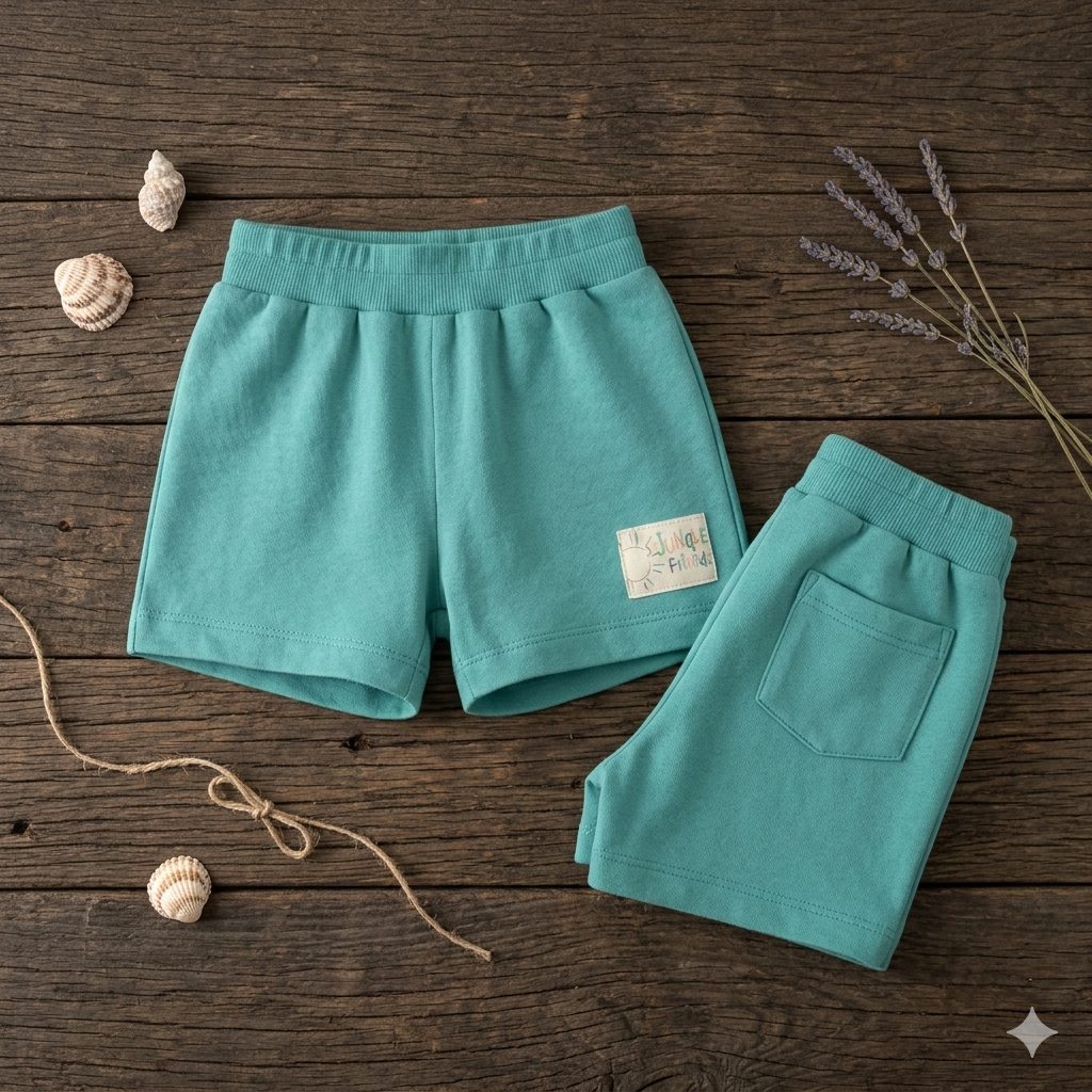 Bermuda de Punto de Bebé Niño