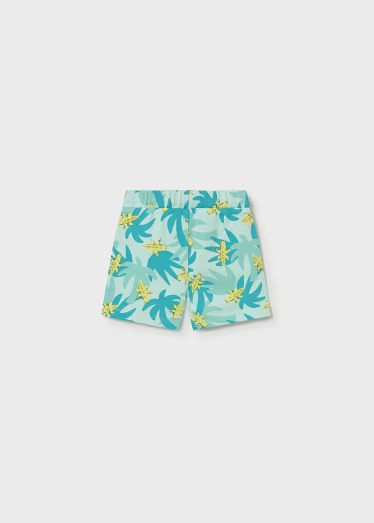 Bermuda de bebé estampada