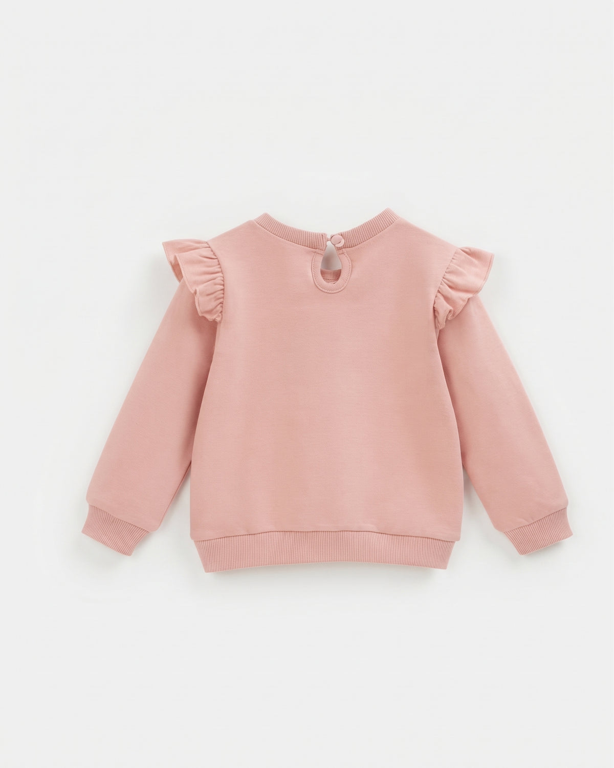 Sudadera Manga Con Volantes Bebé Niña