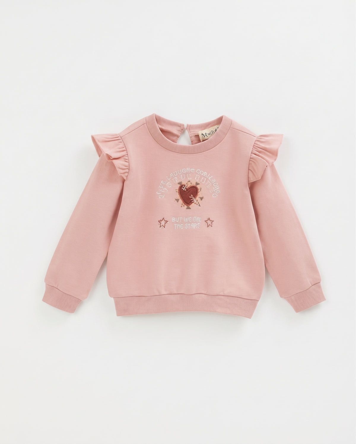 Sudadera Manga Con Volantes Bebé Niña