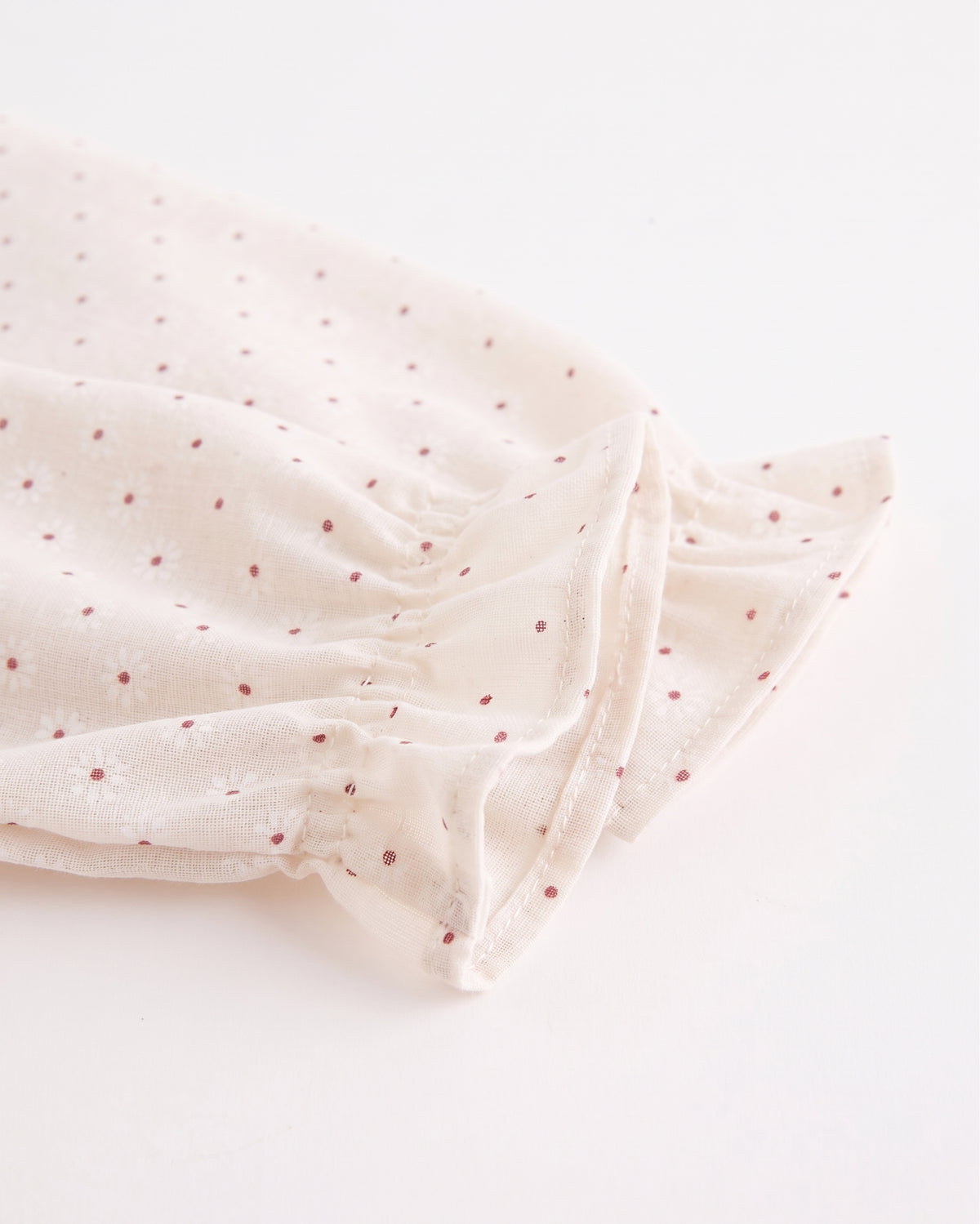 Blusa con cuello babero bebé niña