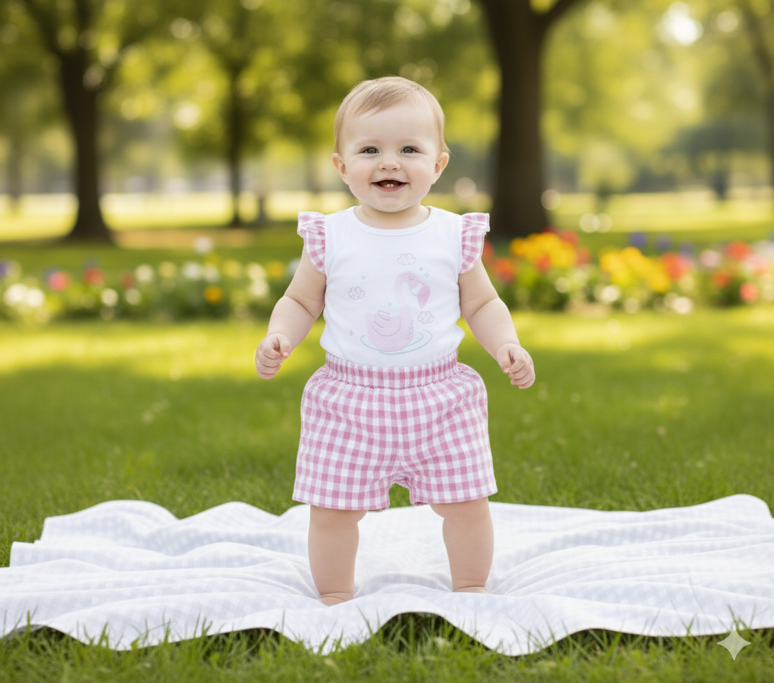 Pantalón Corto Bebé Niña