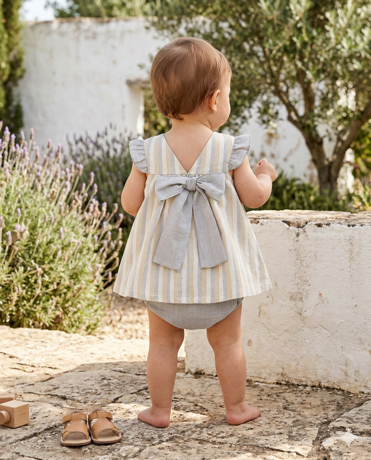 Vestido Ceremonia Bebé Niña