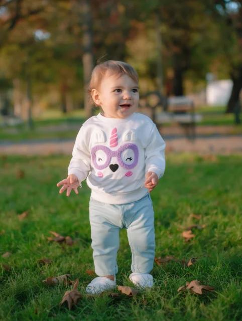 Sudadera Blanca Unicornio