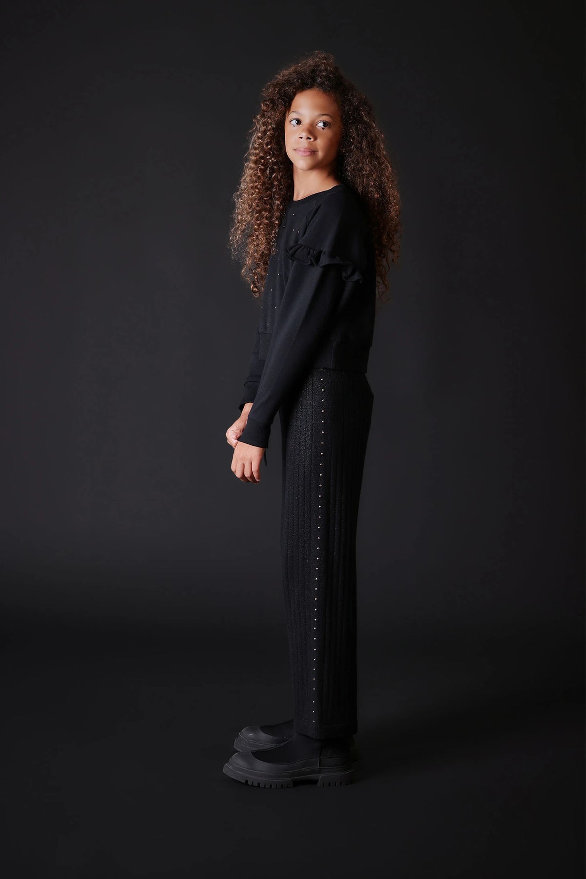 Pantalón tricotosa de niña
