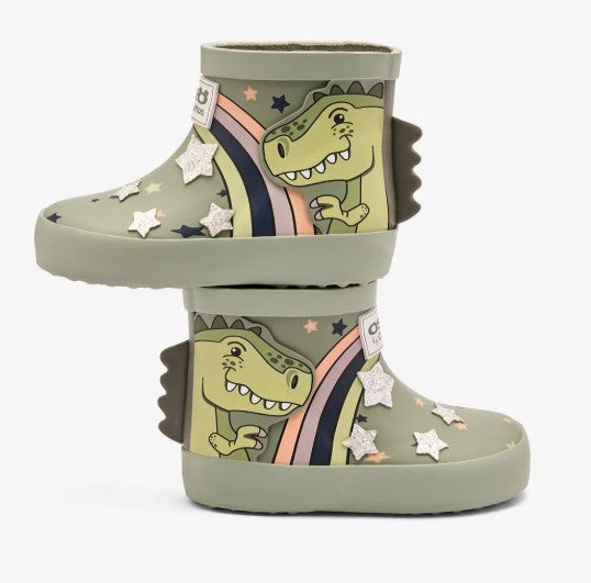 Bota De Agua Verde Cocodrilo