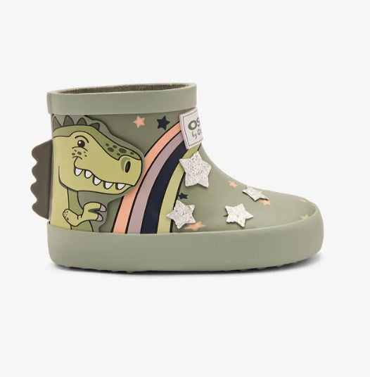 Bota De Agua Verde Cocodrilo