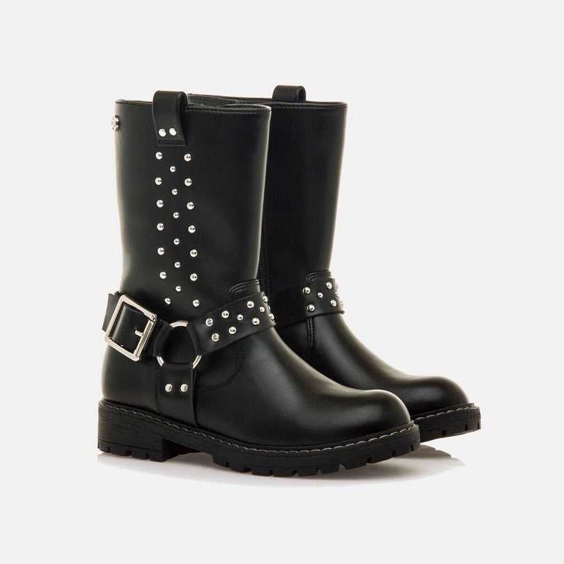 Bota Militar Con Tachuelas