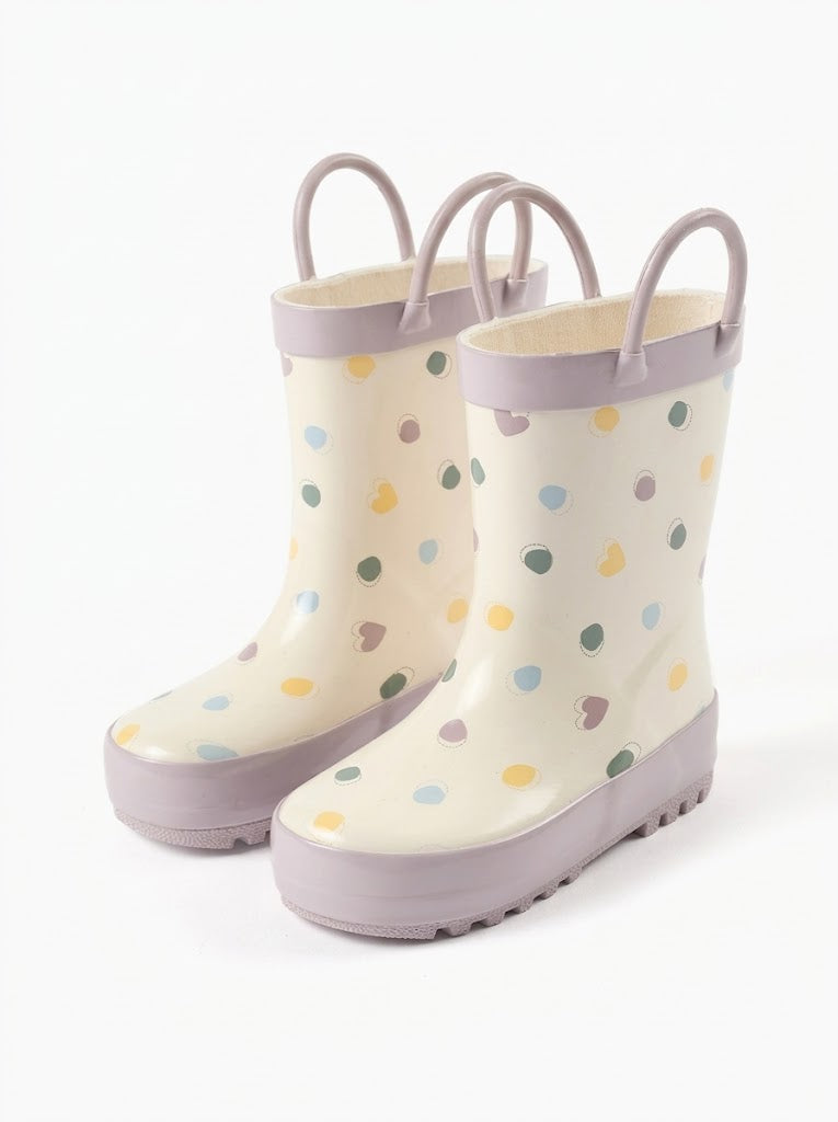 Botas de agua estampadas