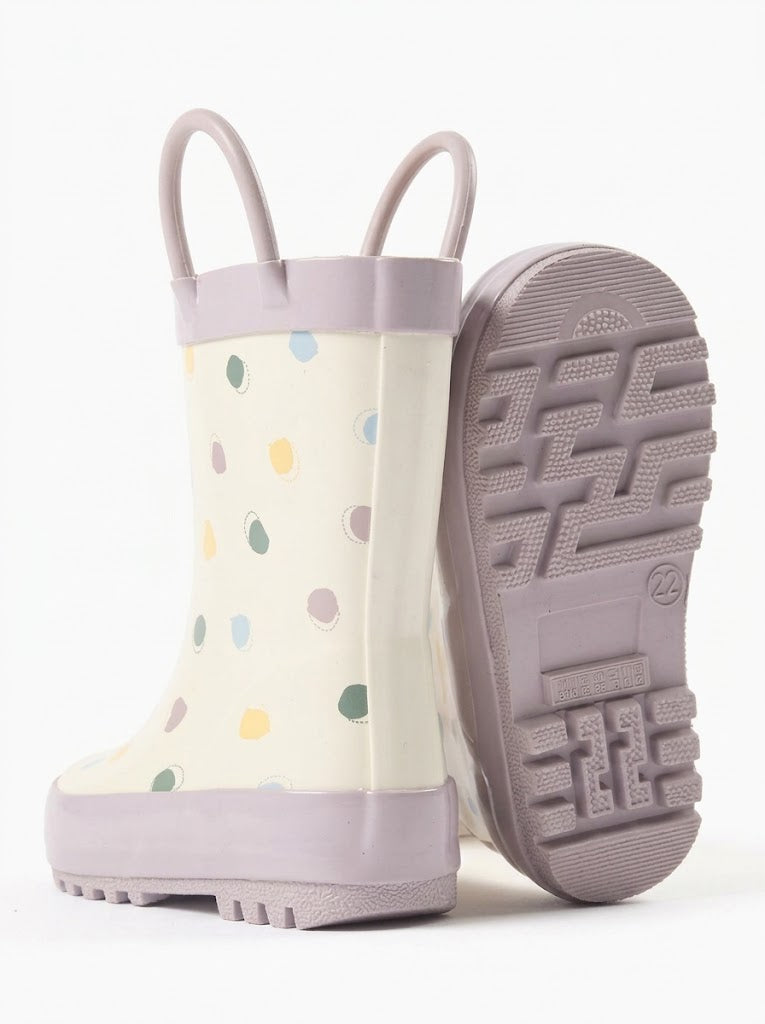 Botas de agua estampadas