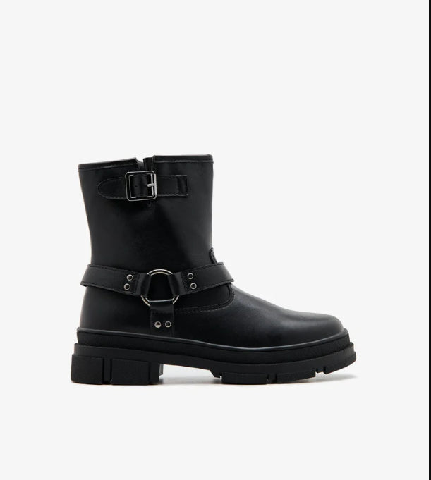 Botas Chica Con Hebilla