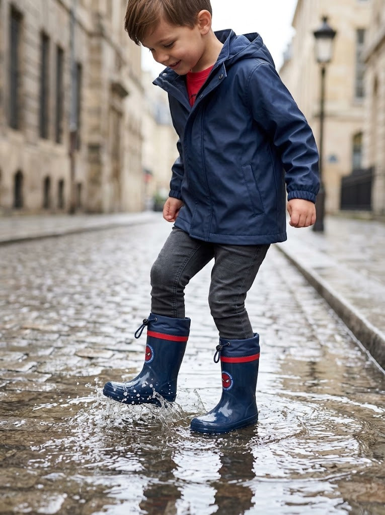 Botas de agua Spiderman