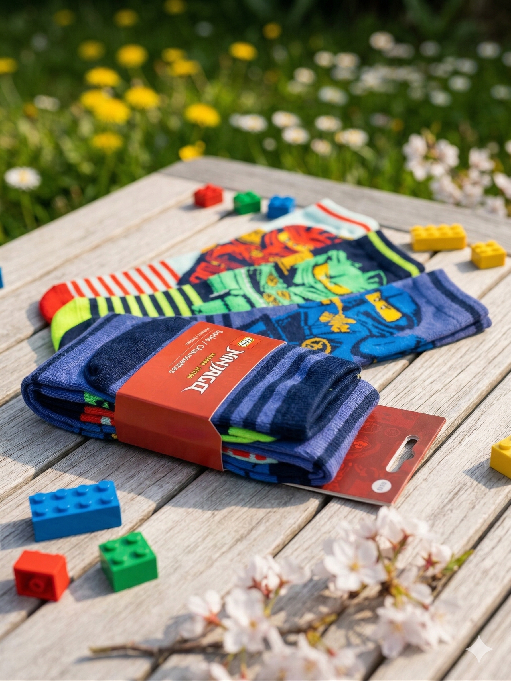 Pack 3 pares de calcetines LEGO