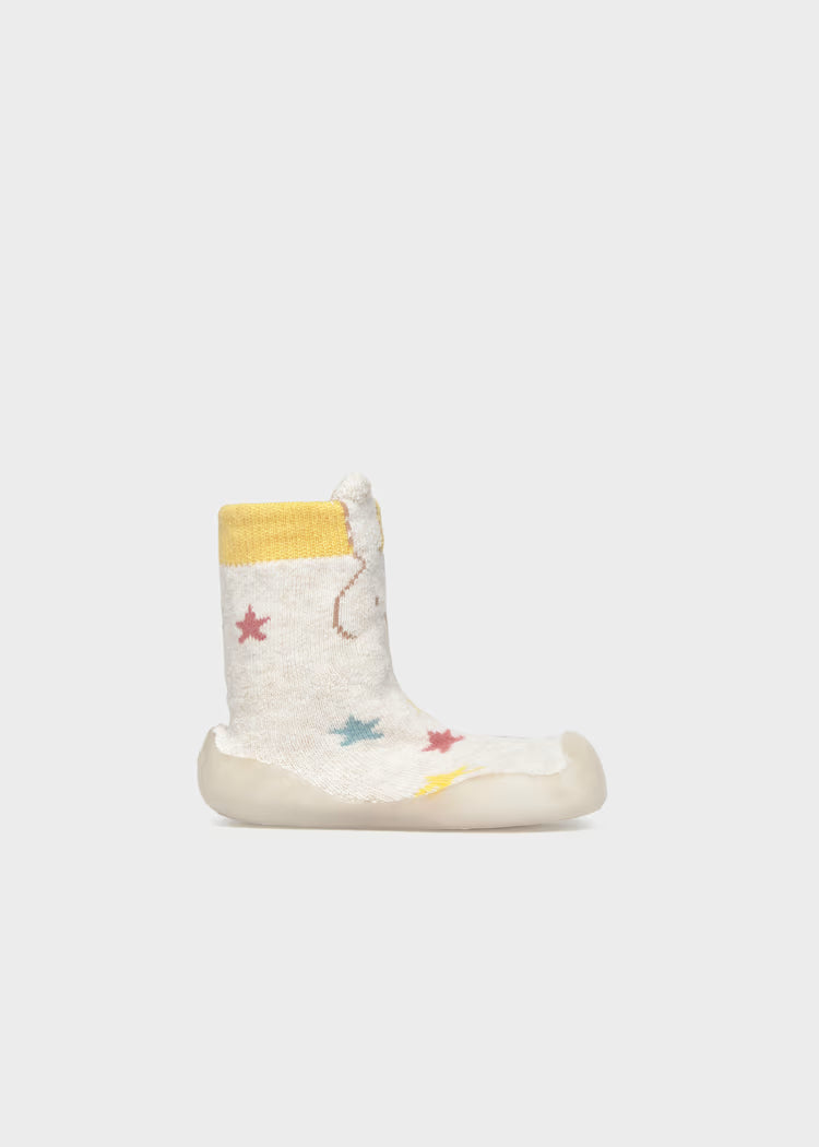Calcetin suela bebé