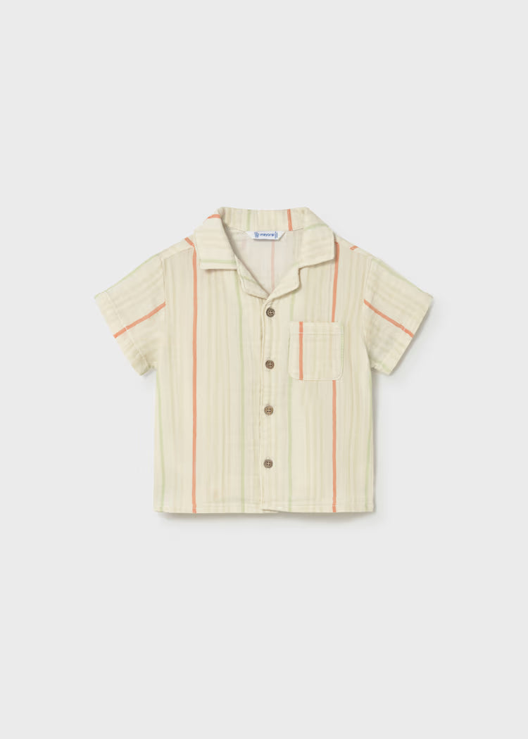 Camisa manga corta bambula