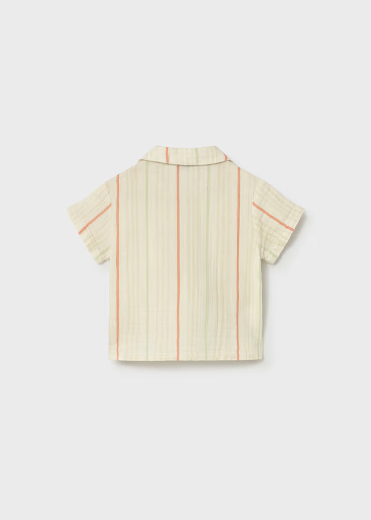 Camisa manga corta bambula