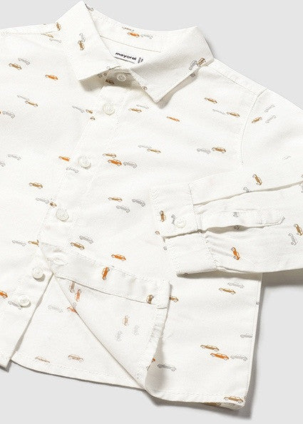 Camisa Manga Larga Estampada