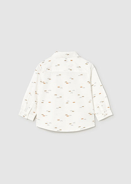 Camisa Manga Larga Estampada