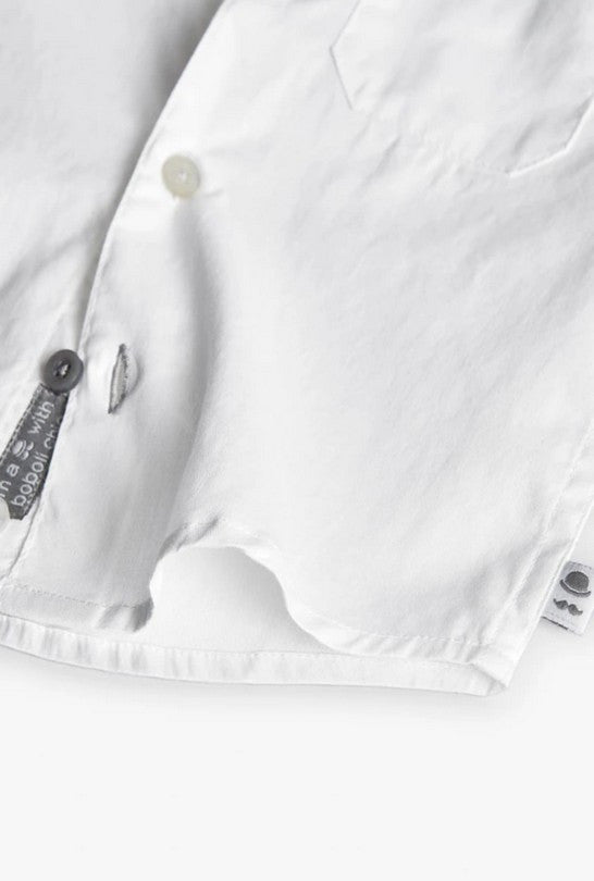 Camisa Oxford Manga Larga De Niño