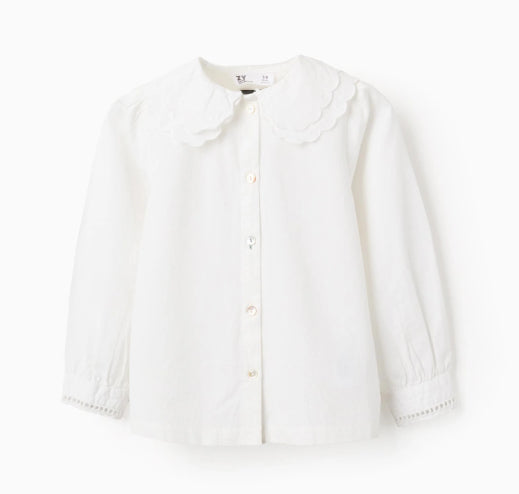 Camisa Zippy Blanca