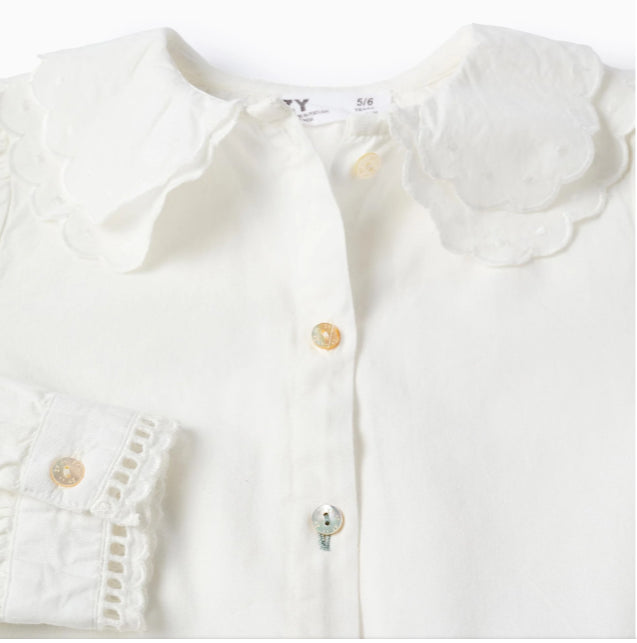 Camisa Zippy Blanca