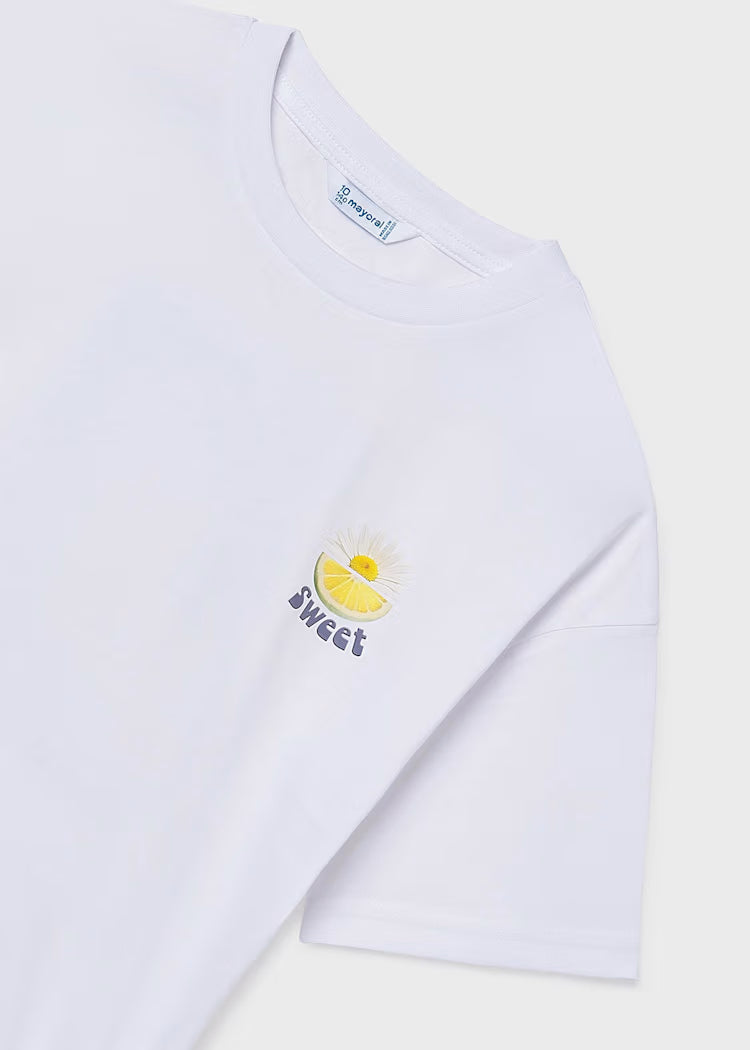 Camiseta manga corta grafica