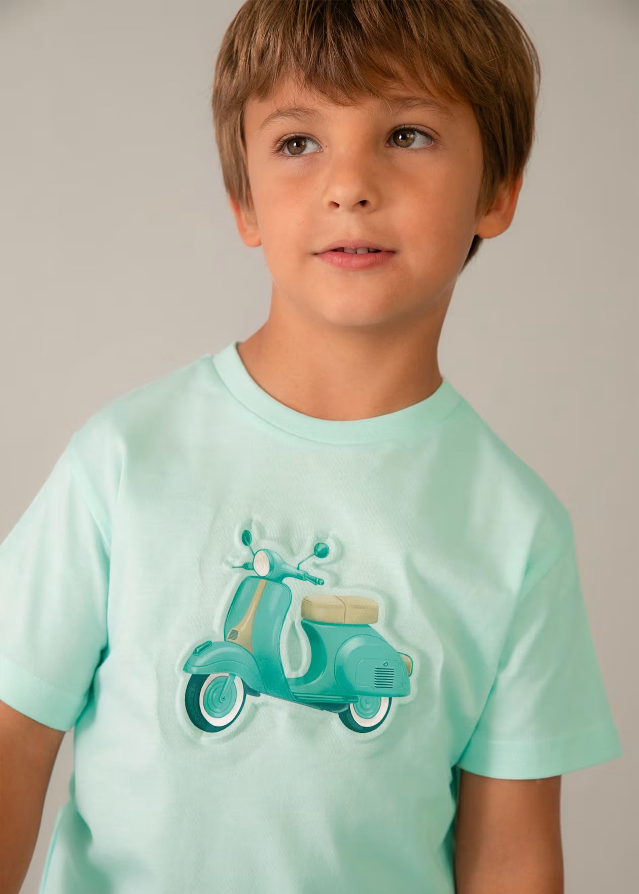 Camiseta manga corta vespa niño