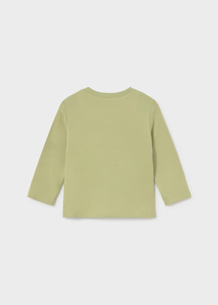 Camiseta manga larga dinos bebé