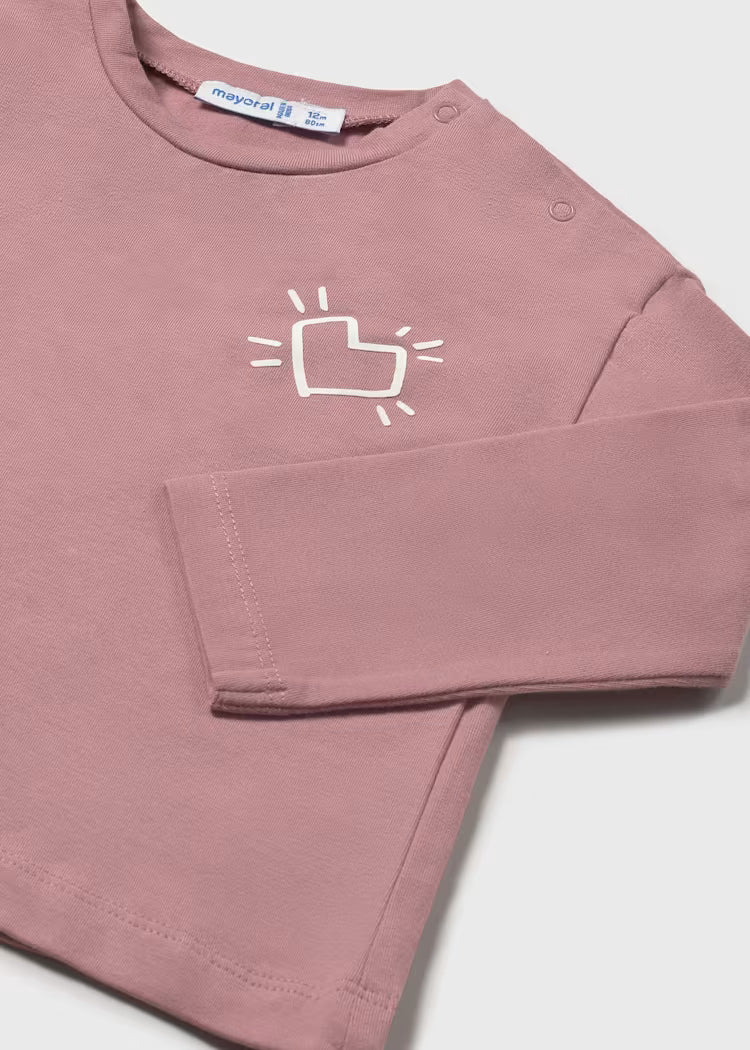 Camiseta Manga Larga Print Espalda