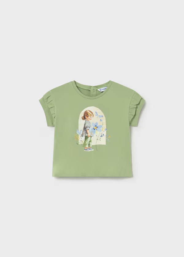 Camiseta manga corta grafica