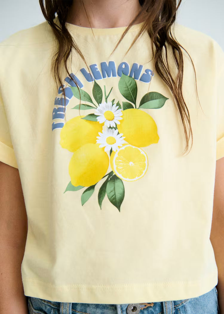 Camiseta manga corta grafica