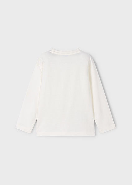 Camiseta manga larga estampado lenticular niño