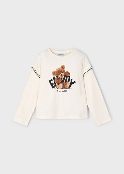 Camiseta Manga Larga Oso