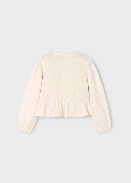 Camiseta Manga Larga Peplum