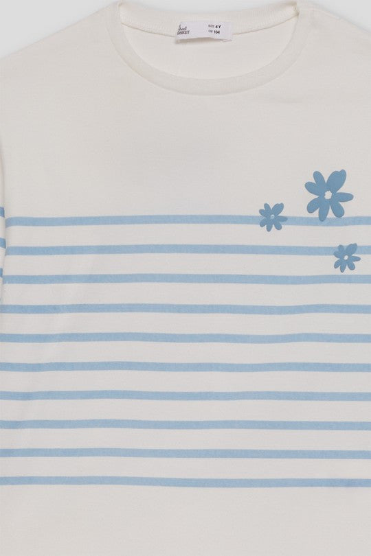 Camiseta Niña Flores