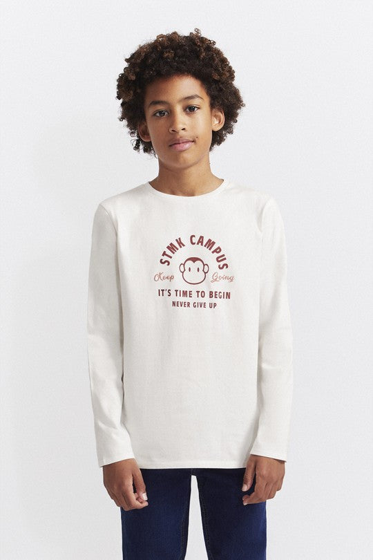 Camiseta Niño De Manga Larga