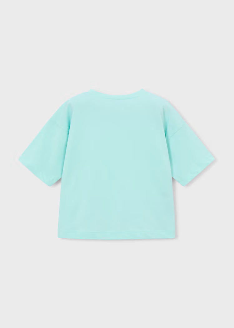 Camiseta corte recto niña