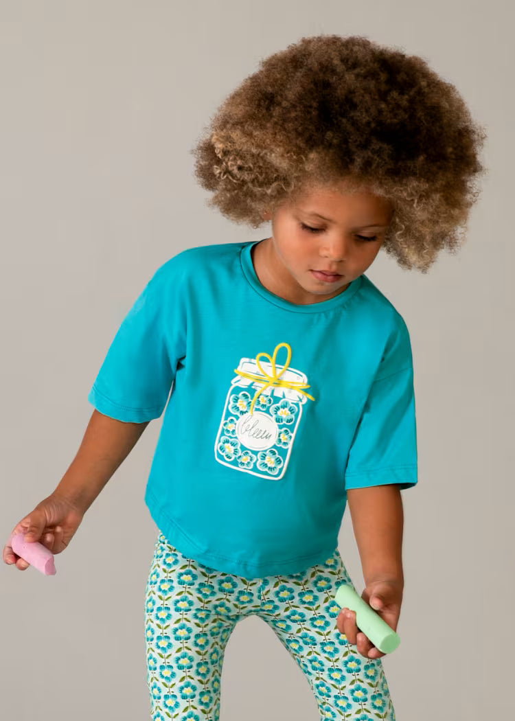 Camiseta corte recto niña