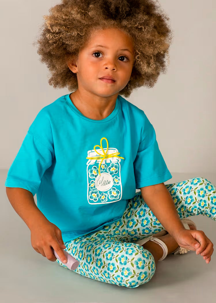 Camiseta corte recto niña